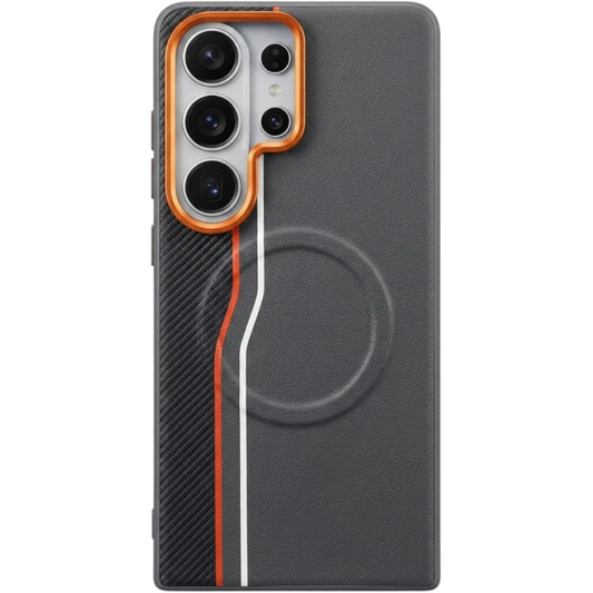 Sport Racing MagSafe Case with Camera Guard Phone Case for Samsung Galaxy