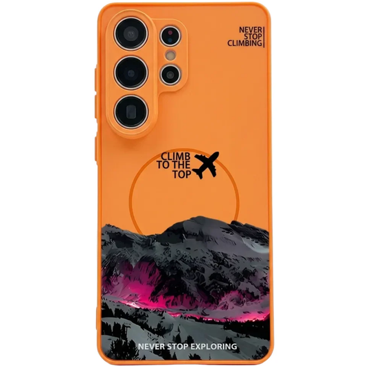 Never Stop Climbing Magnetic Phone Case for Samsung Galaxy
