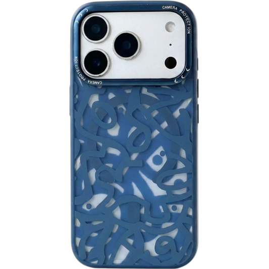 Frosted Graffiti MagSafe Case For iPhone
