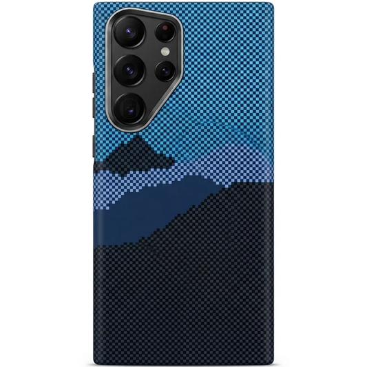 Carbon Fiber Phone Case for Samsung Galaxy | Magnetic case with Metal lens frame
