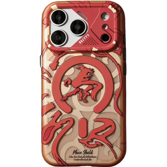 MagSafe Geometric Graffiti Case For iPhone