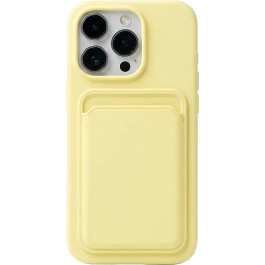 Liquid Silicone Magsafe Wallet Case For iPhone