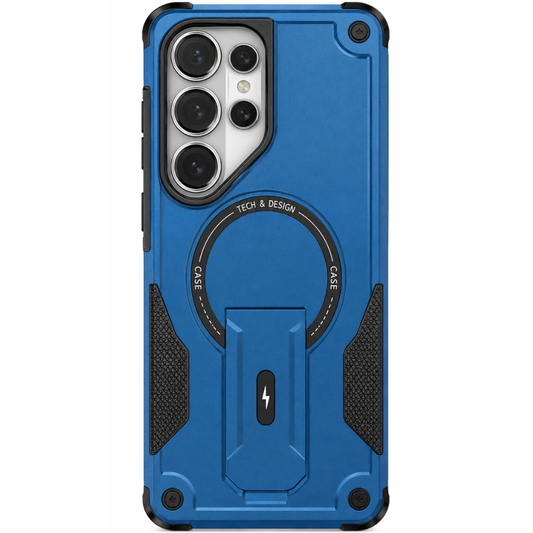 Magnetic Armour Case for Samsung Galaxy with Kickstand