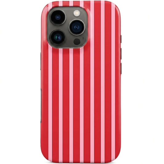 Modern Classic Patterned Case for iPhone | Double-layer Full Edge Cover Phone