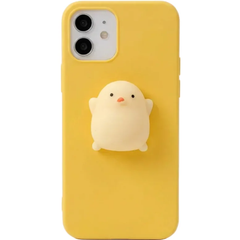 3D Squishy Animal Toy TPU Cover For iPhone