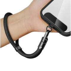 Universal Adjustable Short Phone Lanyard | Self-Locking Anti-Drop Wrist Strap
