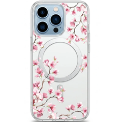 Flower Magnetic Magsafe Phone Case For iPhone
