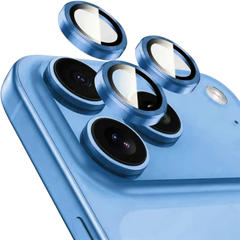 Metal Ring Camera Lens Protector for iPhone | 9H Tempered Glass