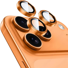 Metal Ring Camera Lens Protector for iPhone | 9H Tempered Glass