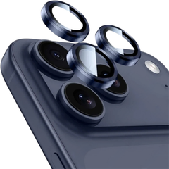 Metal Ring Camera Lens Protector for iPhone | 9H Tempered Glass