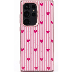 Cute Heart Stripe Case For Samsung Galaxy