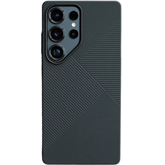 Matte Minimalist Geometric Stripe Phone Case for Samsung Galaxy