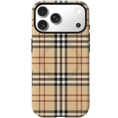Designer Style Checkered MagSafe Case for iPhone