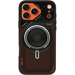 IMD Double-sided Lamination Mecha Magnetic Phone Case For iPhone