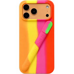 Silicone Phone Case with Hidden Compartment For iPhone