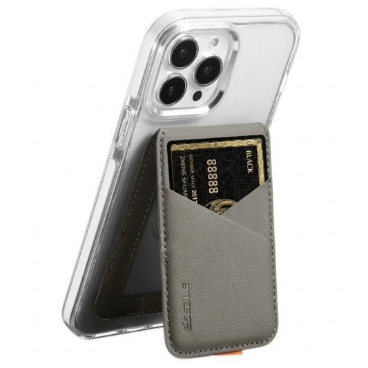Leather Magnetic Card Holder For iPhone | MagSafe Wallet