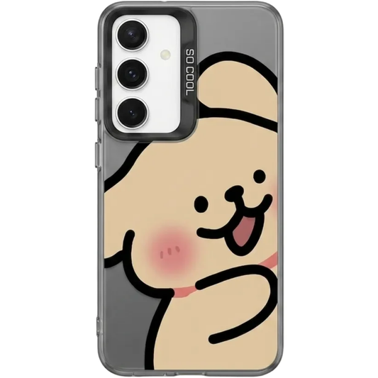 Funny Cartoon Dog Couple Phone Case For Samsung Galaxy