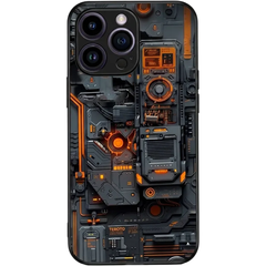 Circuit Board Pattern Glass  Phone Case For iPhone