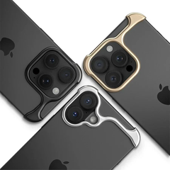 Minimalist Aluminum Metal Bumper Case for iPhone