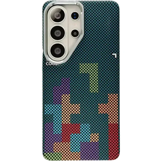 Slim Carbon Fiber Texture Magnetic Case for Samsung