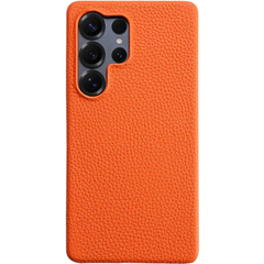 Lychee Grain Genuine Leather Case For Samsung Galaxy