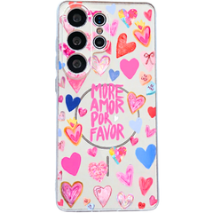 Heart Pattern Magnetic Phone Case For Samsung Galaxy
