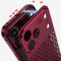 Aluminum Metal Case for iPhone | Heat Dissipation Cover