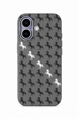 Galloping Horse Carbon Fiber Phone Case for iPhone
