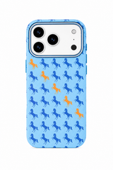 Galloping Horse Carbon Fiber Phone Case for iPhone