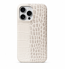 Crocodile Pattern Leather Case For iPhone | Ombre Gradient Shockproof Cover For Phone