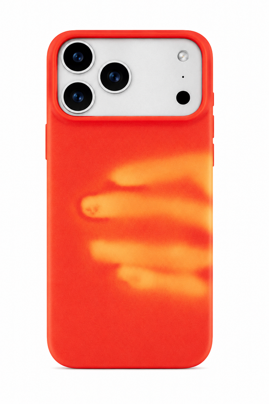 Thermal Sensing Color Changing Case for iPhone | Heat Sensitive Temperature Reactive Matte Cover