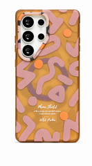Graffiti Matte TPU PC Case For Samsung Galaxy