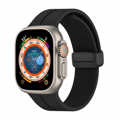 Unisex Magnetic Buckle Silicone Sport Band for Apple Watch