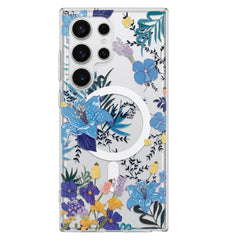 Multicolor Flower Case for Samsung Galaxy | Transparent Cover
