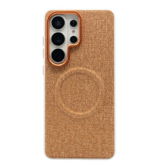 Fabric Magnetic Phone Case For Samsung
