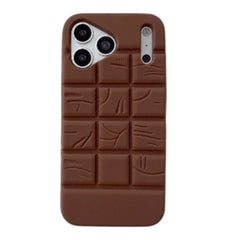 3D Melting Chocolate Bar Silicone Phone Case for iPhone | Shockproof Soft Case