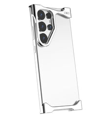 Titanium Alloy Metal Corner Bumper Case  For Samsung Galaxy | Frameless Aromatherapy Shockproof Phone Cover