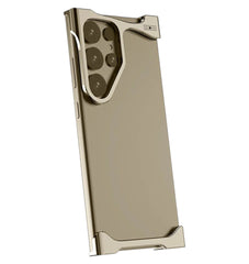 Titanium Alloy Metal Corner Bumper Case  For Samsung Galaxy | Frameless Aromatherapy Shockproof Phone Cover