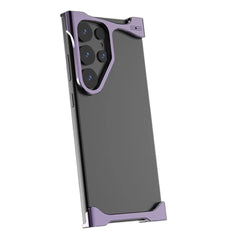 Titanium Alloy Metal Corner Bumper Case  For Samsung Galaxy | Frameless Aromatherapy Shockproof Phone Cover