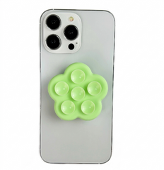 Flower Shaped Silicone Suction Cup Phone with Grip Tok Mount Holder