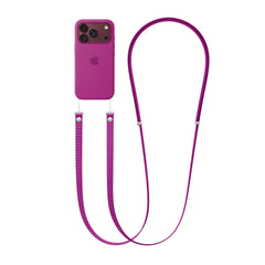 Magnetic Tech Woven Crossbody Strap for iPhone | Adjustable Lanyard