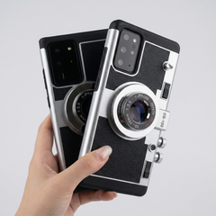 Samsung Galaxy Emily in Paris 3D Retro Camera Phone Case with Lanyard