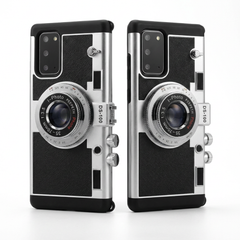 Samsung Galaxy Emily in Paris 3D Retro Camera Phone Case with Lanyard