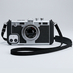 iPhone Emily in Paris 3D Retro Camera Phone Case with Lanyard