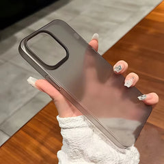 Soft Translucent Matte Phone Case iPhone