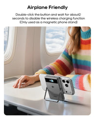 Kuulaa Qi2 Magsafe Power Bank 10000mah | 15W Magnetic Charging | 20W Wired Charge
