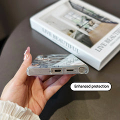Multicolor Flower Case for Samsung Galaxy | Transparent Cover