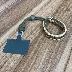 Universal Woven Phone Wrist Strap | Heavy-Duty Paracord Hand Lanyard with Secure Case Insert Tab