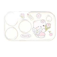 Cute Cartoon Animal Series Lens Cover for iPhone