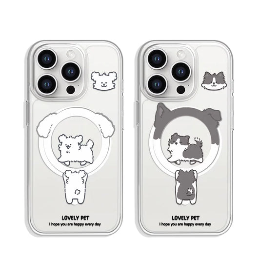 Cute Magsafe Phone Case For iPhone | Couple Phone Covers